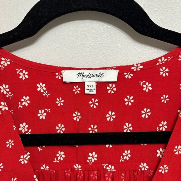 Madewell Sophia Mini Dress in Bandana Flower - Size XXS - Picture 6 of 8